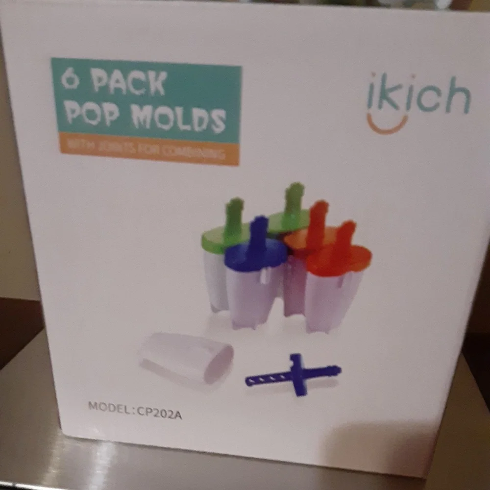 ikich 6 Pack Pop Molds